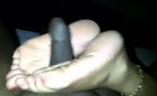 Indian Giving Her Boyfriend A Footjob Pov